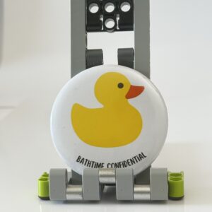"BATHTIME CONFIDENTIAL" Pop Pin