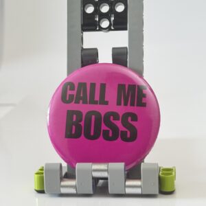 "CALL ME BOSS" Pop Pin
