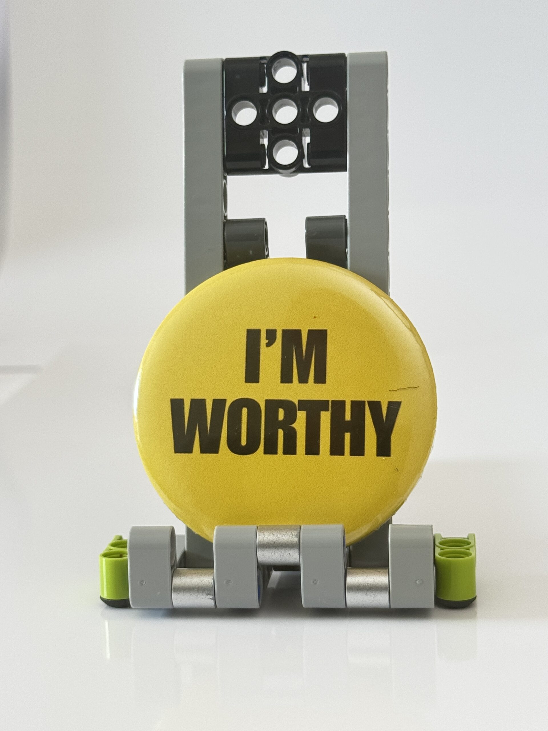 "I'M WORTHY" Pop Pin