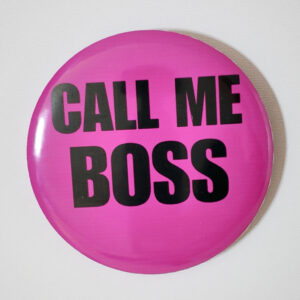 badge call me boss