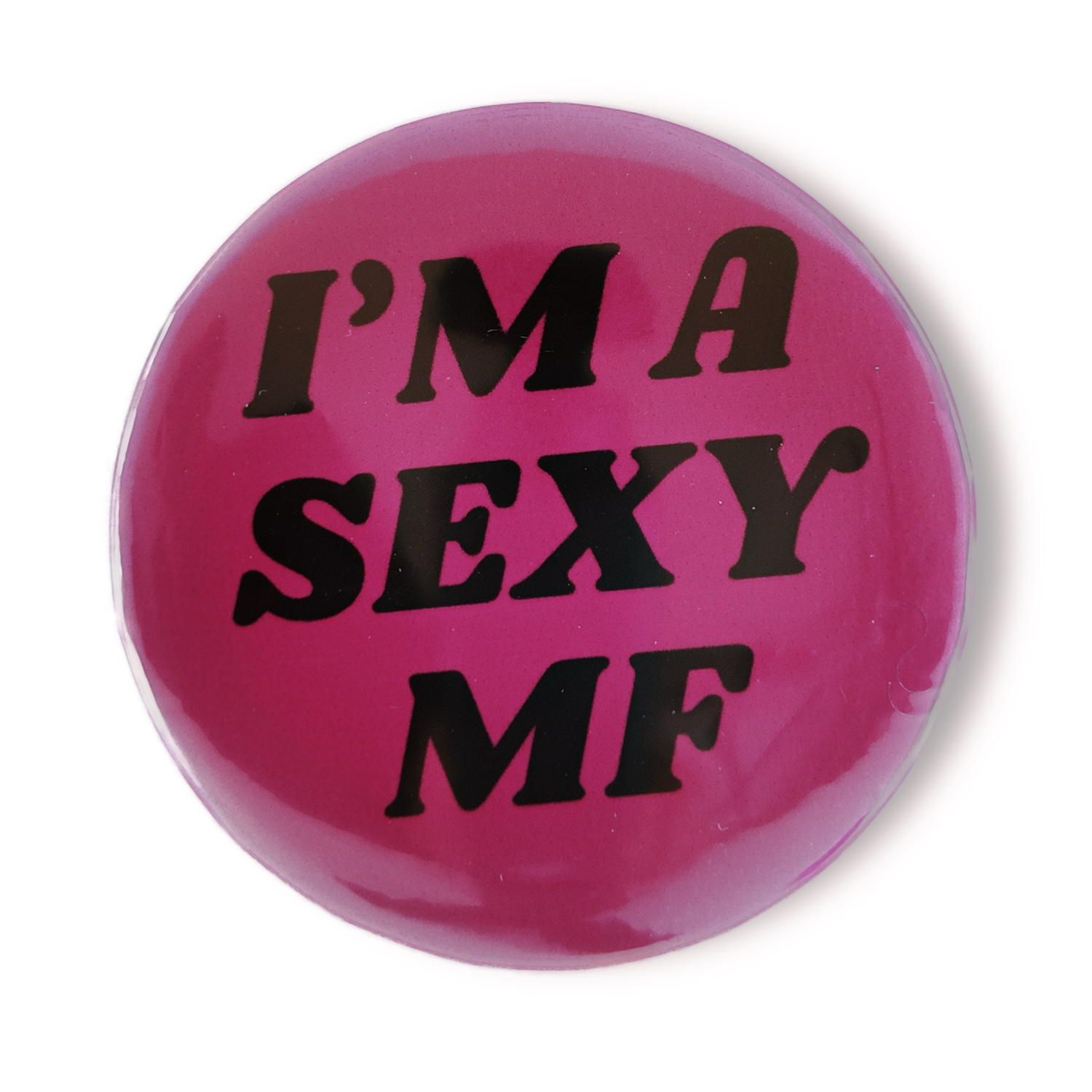 badge pin i'm a sexy MF